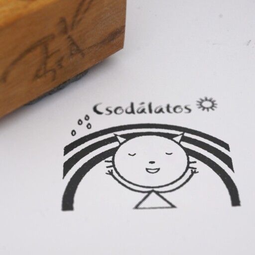 Motivációs Pecsét Tanítóknak - Csodálatos - Cica