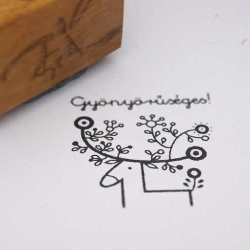 Motivációs Pecsét Tanítóknak - Gyönyörűséges! -csodaszarvas