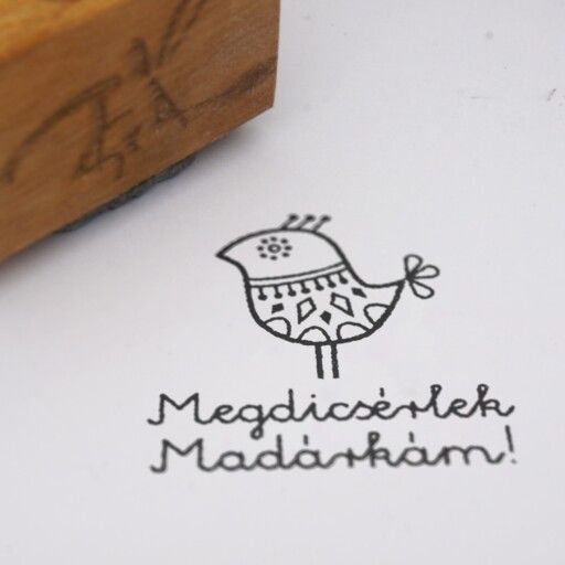 Motivációs Pecsét Tanítóknak - Megdicsérlek Madárkám!
