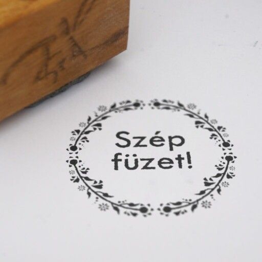 Motivációs Pecsét Tanítóknak - Szép füzet!