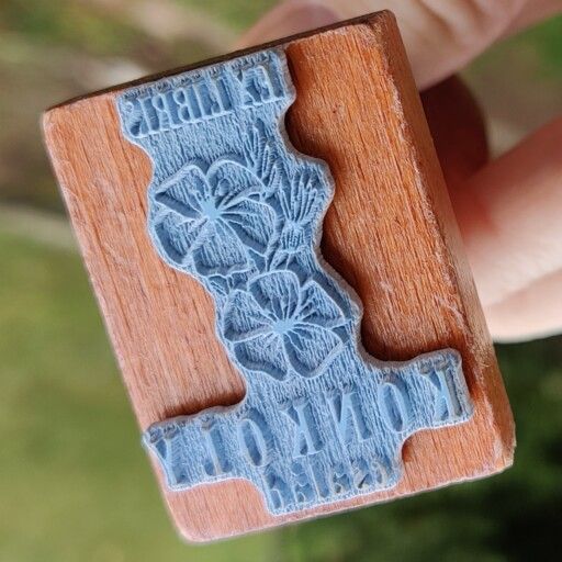 Névre szóló Ex Libris Pecsét / Könyvpecsét - Konkoly