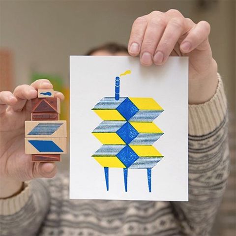 Kreatív design pecsétszett - Újdonság