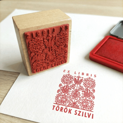 ex libris pecsét