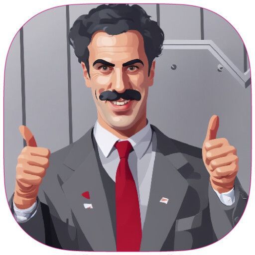 Matrica - Dogamém - Borat - ArtAi - 28db