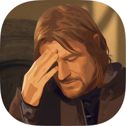 Matrica - Dogamém - Boromir - ArtAi - 28db