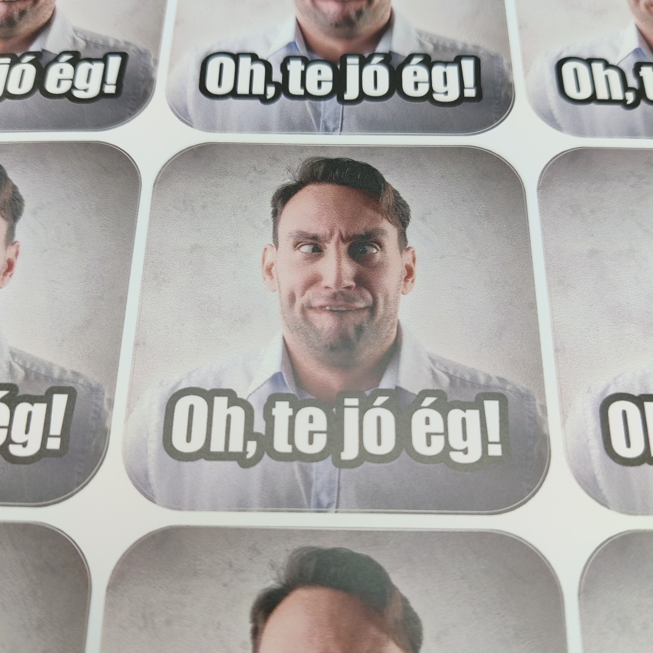 Matrica - Dogamém - MAXI - Te, jó ég! - 20 db maxi-dogamem-matrica-tanaroknak-oh