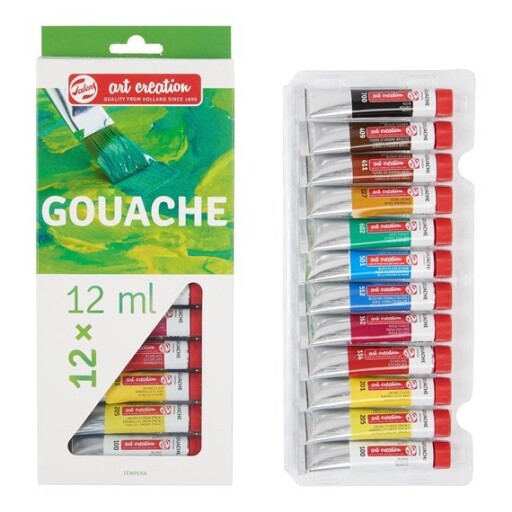 Gouache festék - 12 db-os