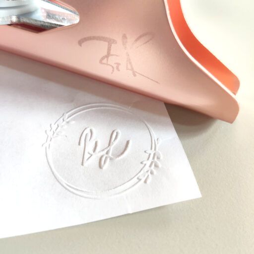 Egyedi Dombornyomó / Szárazbélyegző - Saját Logóval / Grafikával