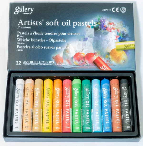 MUNGYO Gallery Artist lágy olajpasztell - 12 db MUNGYO