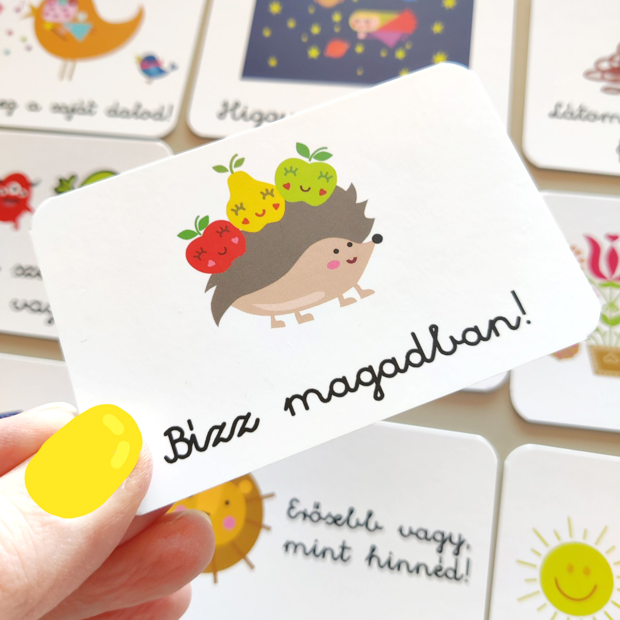 Biztatóka – Motivációs kártyacsomag 1. - fizikai Biztatóka – Motivációs kártyacsomag 1. - fizikai - Image 5